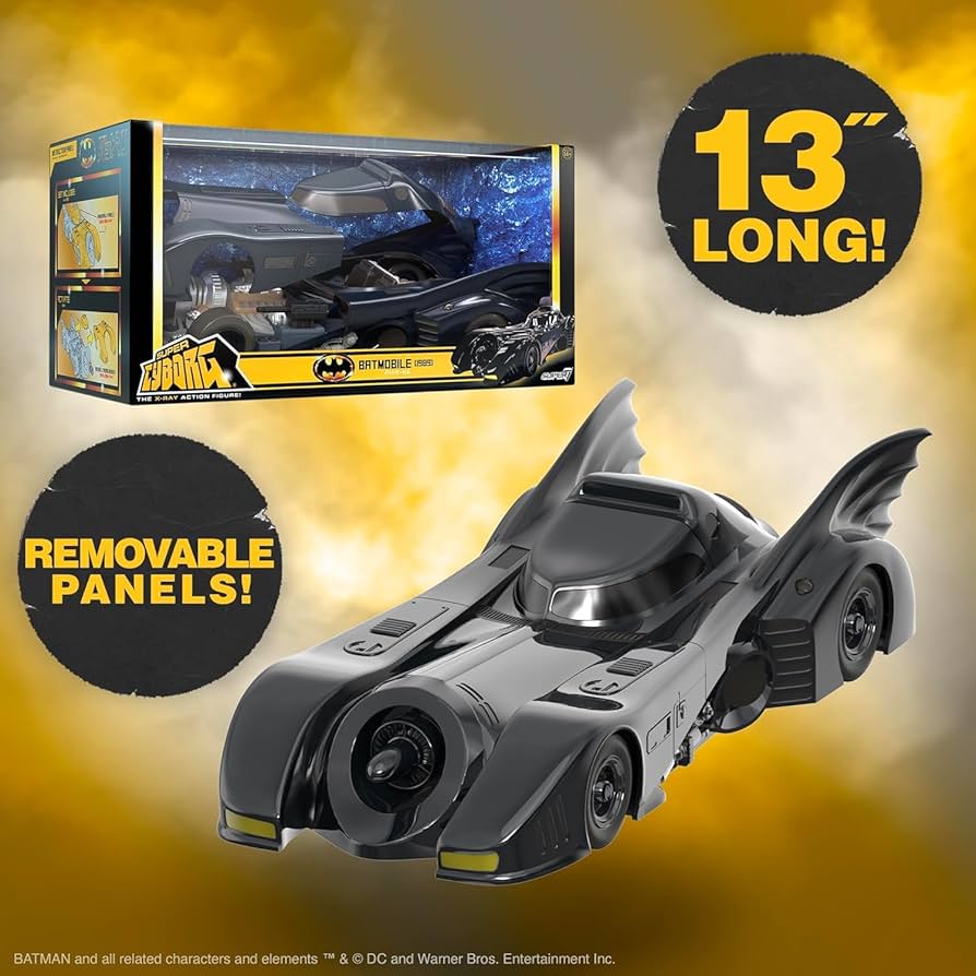 Amazon.co.jp: Super7 スーパーサイボーグ バットマン バットモービル