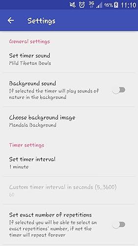Interval Timer Tibetan Bowl