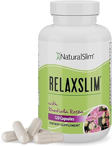 Naturalslim Relaxslim - Potenciador del metabolismo, ayuda a quemar grasa, supresor del apetito y alivio del estrés, fuente de energía natural,