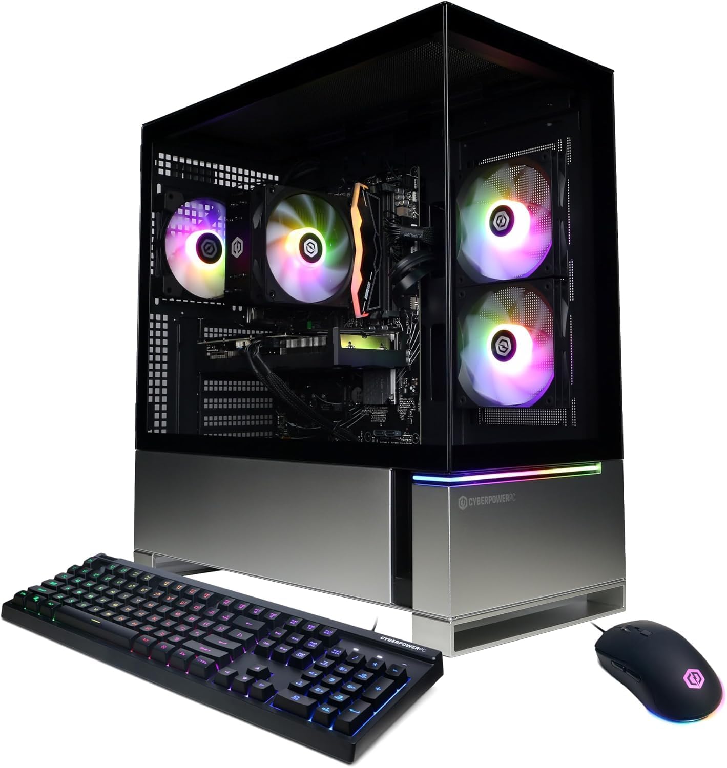 CyberPowerPC Gamer Xtreme VR Gaming PC, Intel Core i5-13400F 2.5GHz, GeForce RTX 4060 8GB, 16GB DDR5, 1TB PCIe Gen4 SSD, WiFi Ready & Windows 11 Home (GXiVR8060A24)