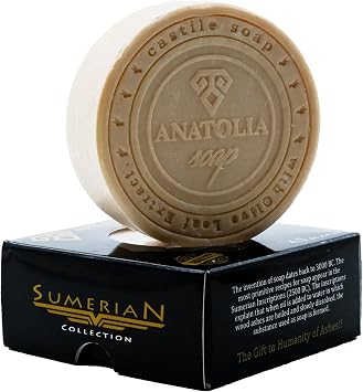 Anatolia Soap Sumerian Koleksiyonu, Prinç & Keçi Sütü & Bergamot Sabunu Cilt Tonunu Eşitler, Nemlendirir, Parlaklık Katar Ve Daha Genç Bir Görünüm Sağlar. 125gr 2li Paket