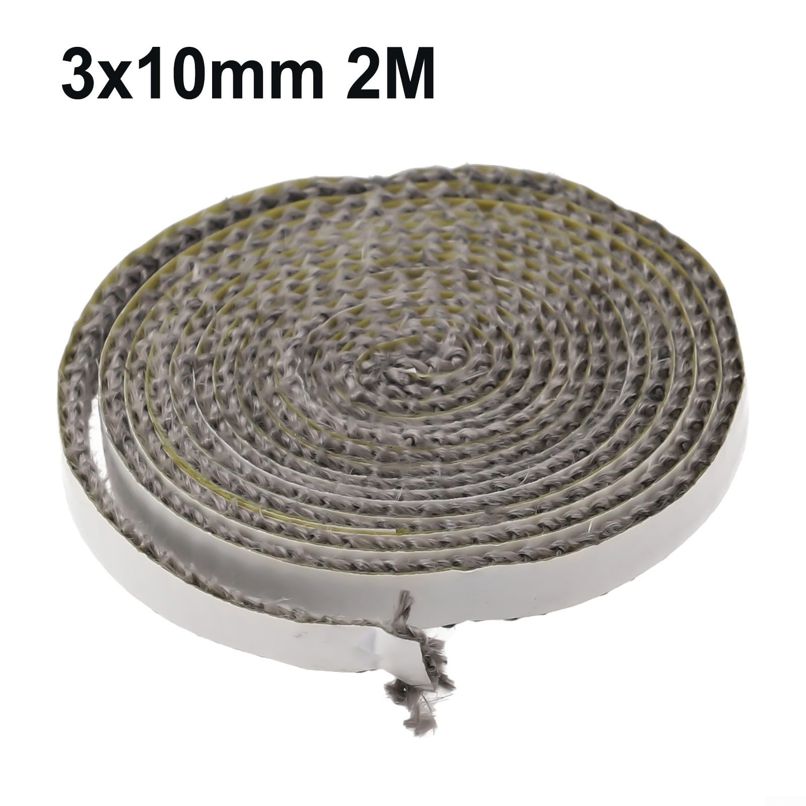 Guarnizione in corda di vetroresina, Guarnizione in corda for stufa a legna in fibra di vetro, 10 mm/15 mm x 3 2 m(10mm)