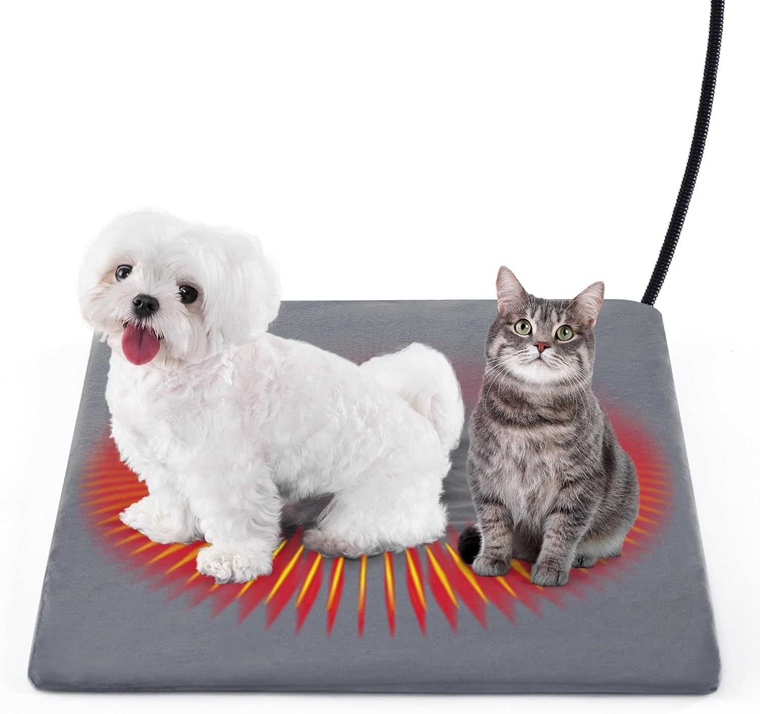 Cat Heating Pad Indoor Outdoor, Pet Heating Pad for Cats