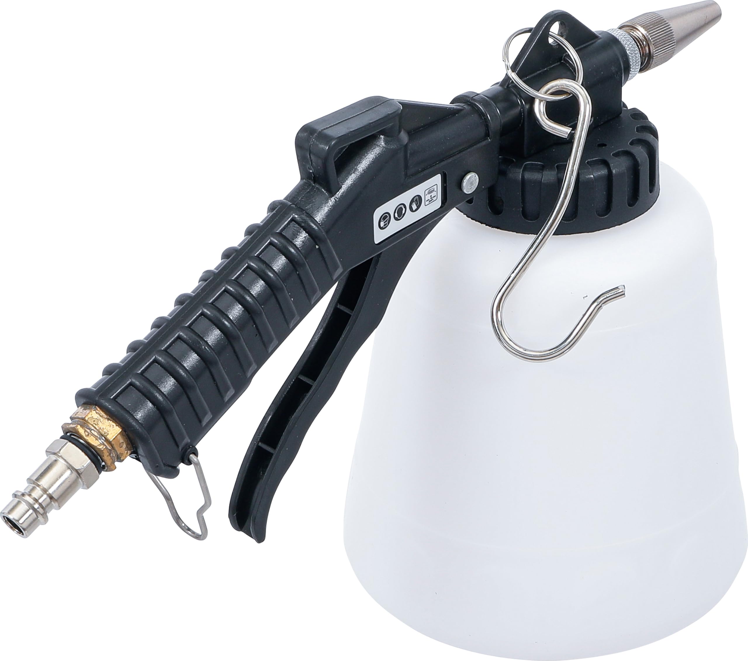 BGS 6655 | Pistolet de sablage au bicarbonate de soude à air comprimé | 1 l
