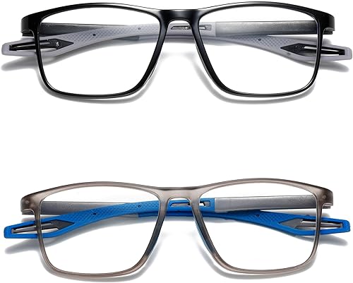 Miniatura 2 de JOON-joon Progressive - Lentes de lectura multienfoque para hombres y mujeres, 2 pares TR90, estilo deportivo, cómodos y flexibles