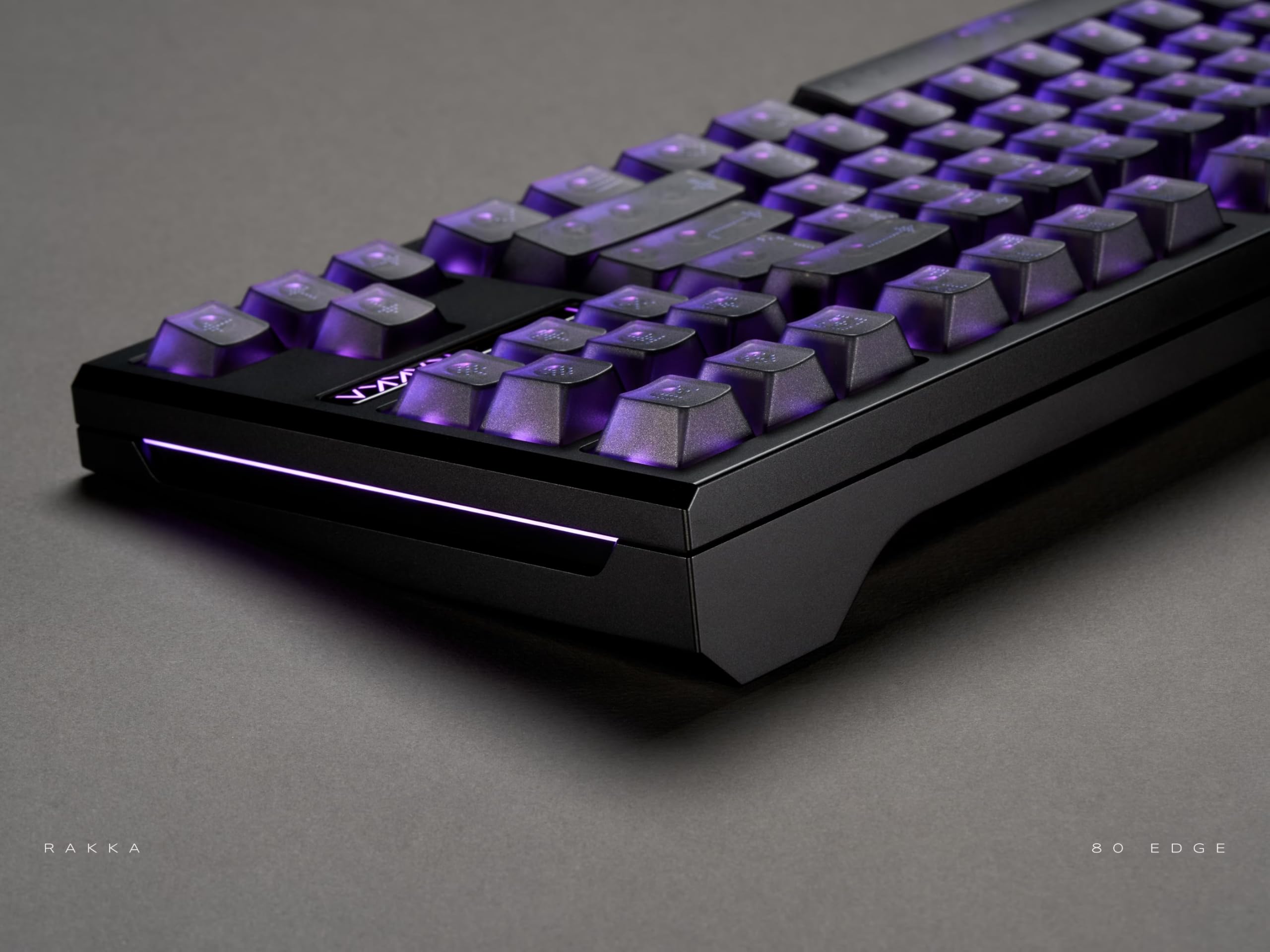 RAKKA 80 EDGE Night black ゲーミングキーボード Amazon.com: RAKKA 80 Edge - Night Black Rapid Trigger Gaming