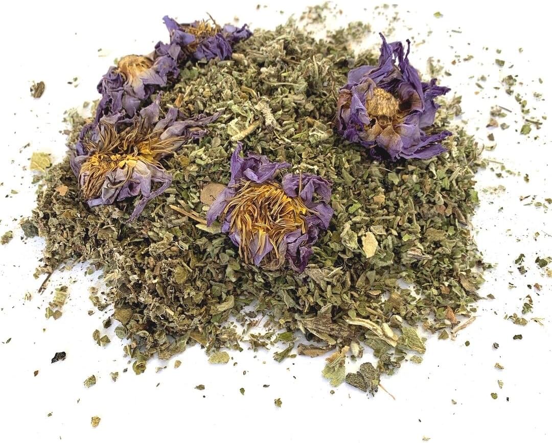 Sweet Dreams Blend Lucid Dream Herb Mix Tea Blend Lotus Flowers, Skullcap, Mugwort, Lavender & Passion Flower (50g)