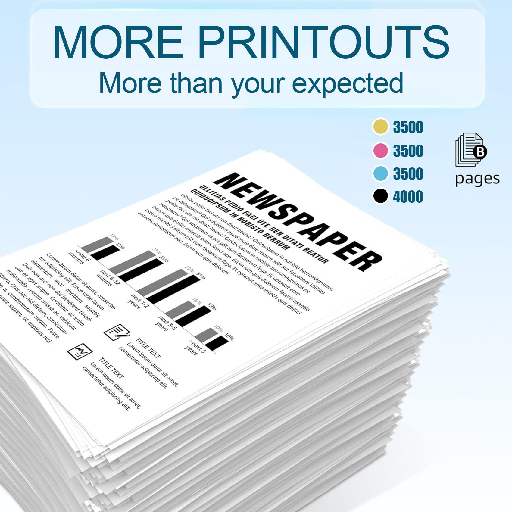Cartucce toner DCP-L8400CDN L8450CDW con chip TN326BK TN326C TN326M