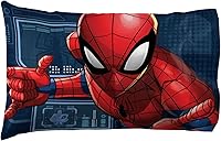 Vista 1 de Jay Franco Marvel Spiderman - Juego de 1 funda de almohada, ropa de cama súper suave de doble cara para niños (producto oficial de Marvel)