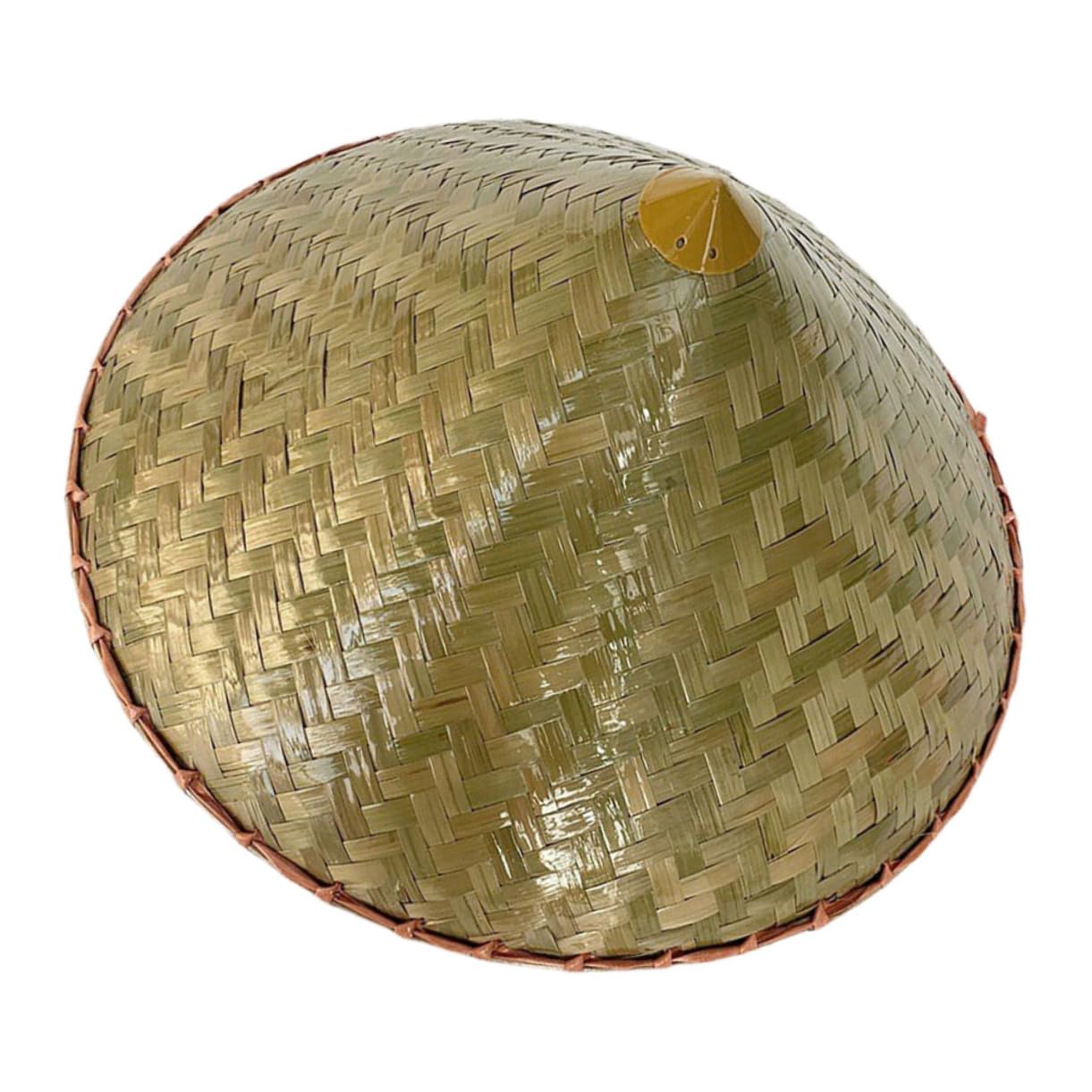 Cabilock Sombrero Cónico de Bambú para Adultos, Ligero y Transpirable, Adecuado Vida Diaria y Fiestas, Diseño Tradicional Japonés Resistente y Elegante