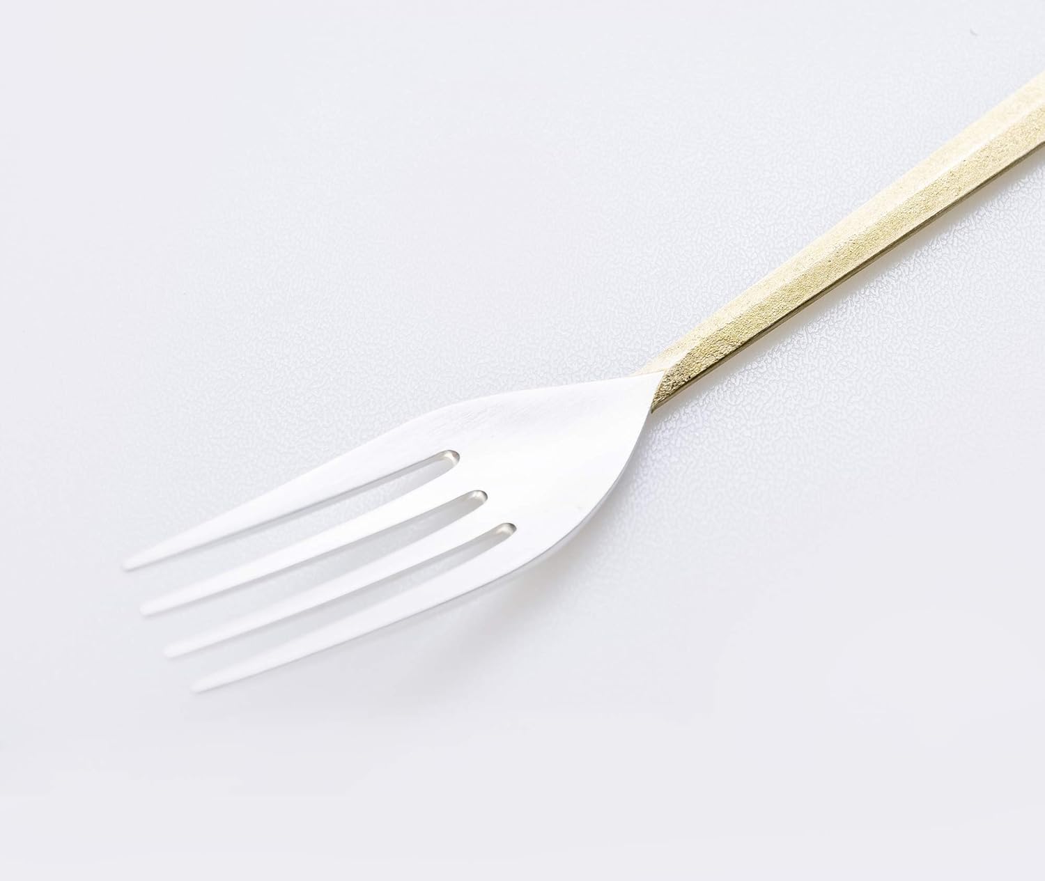 Futagami Handcrafted Brass & Silver Dinner Fork with Ihada Finish