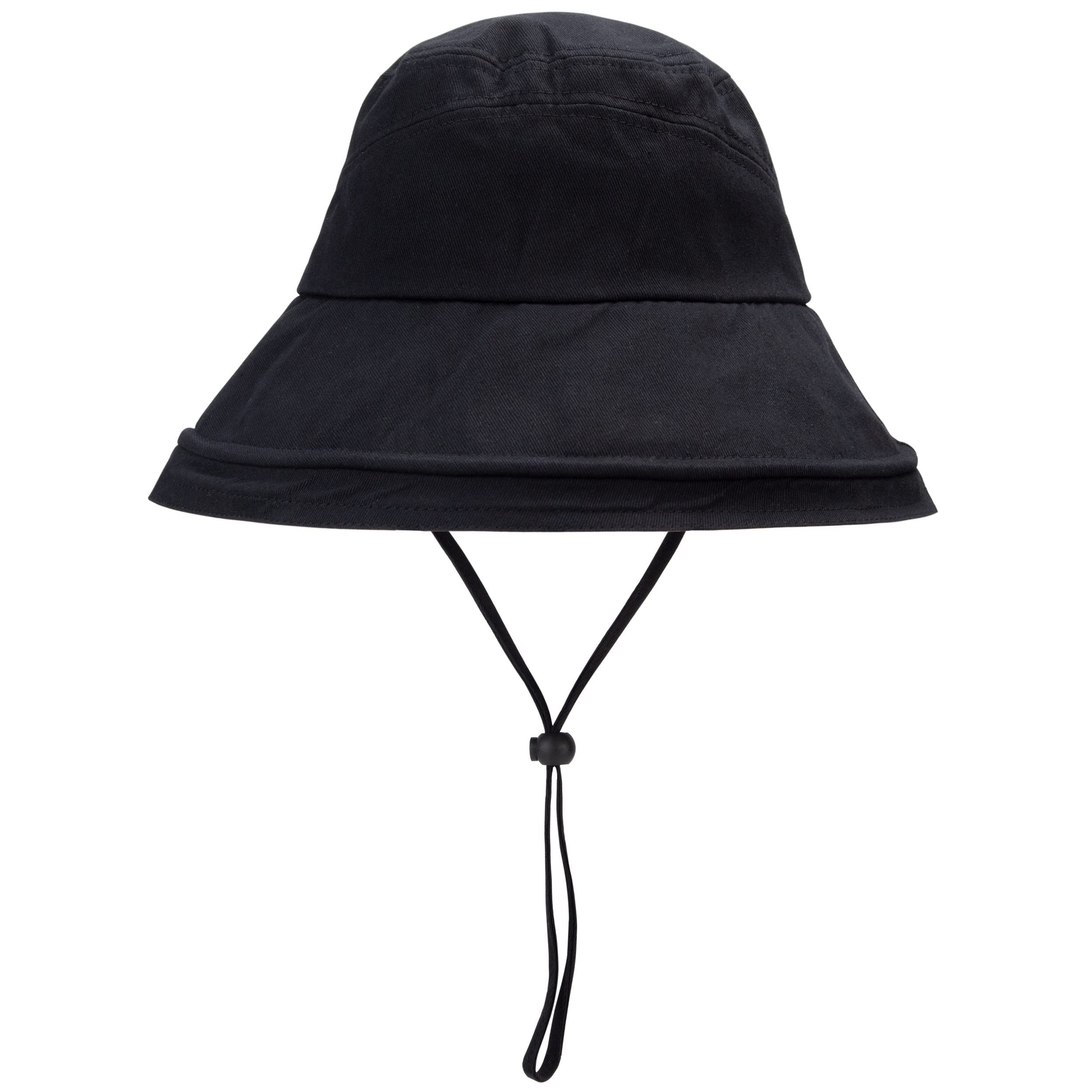Heveer Sombrero para el Sol Sombrero de ala Ancha Prueba de Viento Gorro de Cubo de Algodón Protección UV para Mujer Verano al Aire Libre