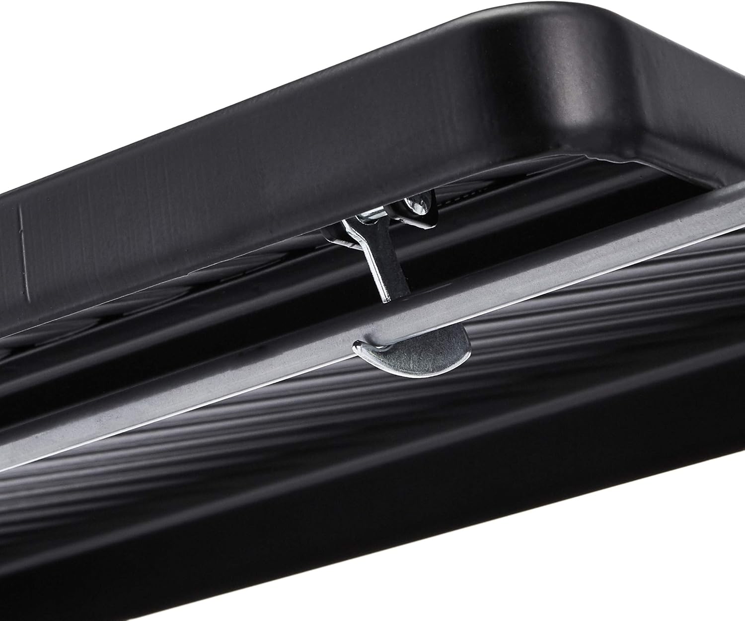  Basics Folding Step Stool - 2-Step, Steel, 200-Pound Capacity, Grey and Black : Office Products