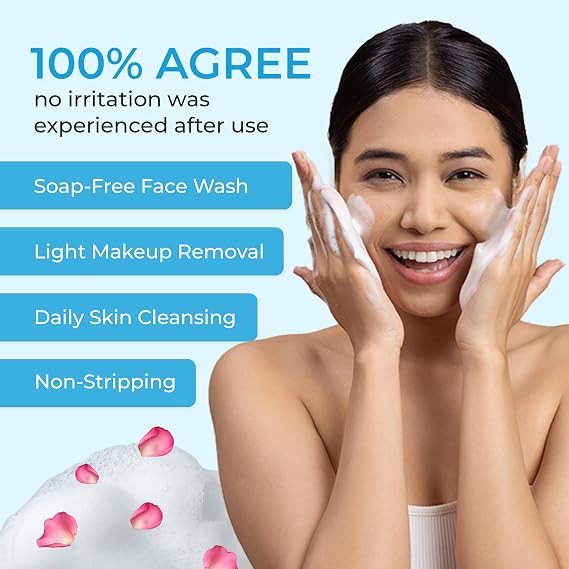 NEUTRIDERM Foaming Face Wash, Gentle Foaming Facial Cleanser with Niacinamide, Vitamin C & Panthenol, Hydrating Foam Cleanser for Double Cleanse, Makeup Remover, 150ml / 5 fl oz