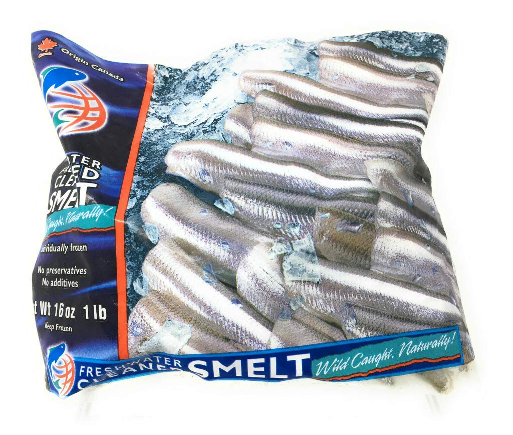 Omstead Smelts 16 OZ - Responsibly Farmed Sustainable Wild-Caught Seafood, Preservative-Free & Traceable