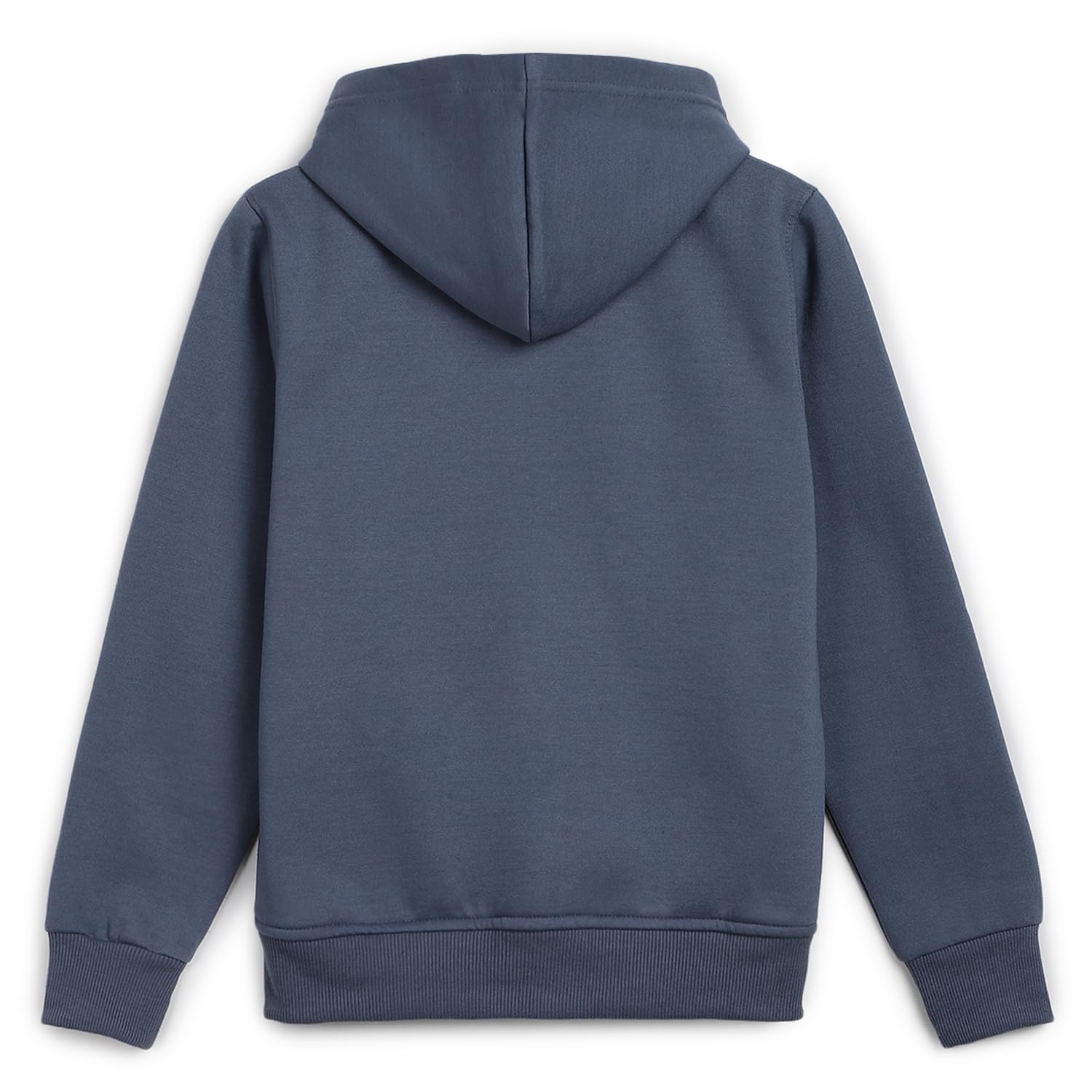 Alan Jones Clothing Boys Hooded Sweatshirt | Full Zip Closure | Full Sleeves | Kangaroo Pocket | Regular Fit | Winter Jacket for Boys | Age 5-16 Years (Blue_11-12 Years) 1
