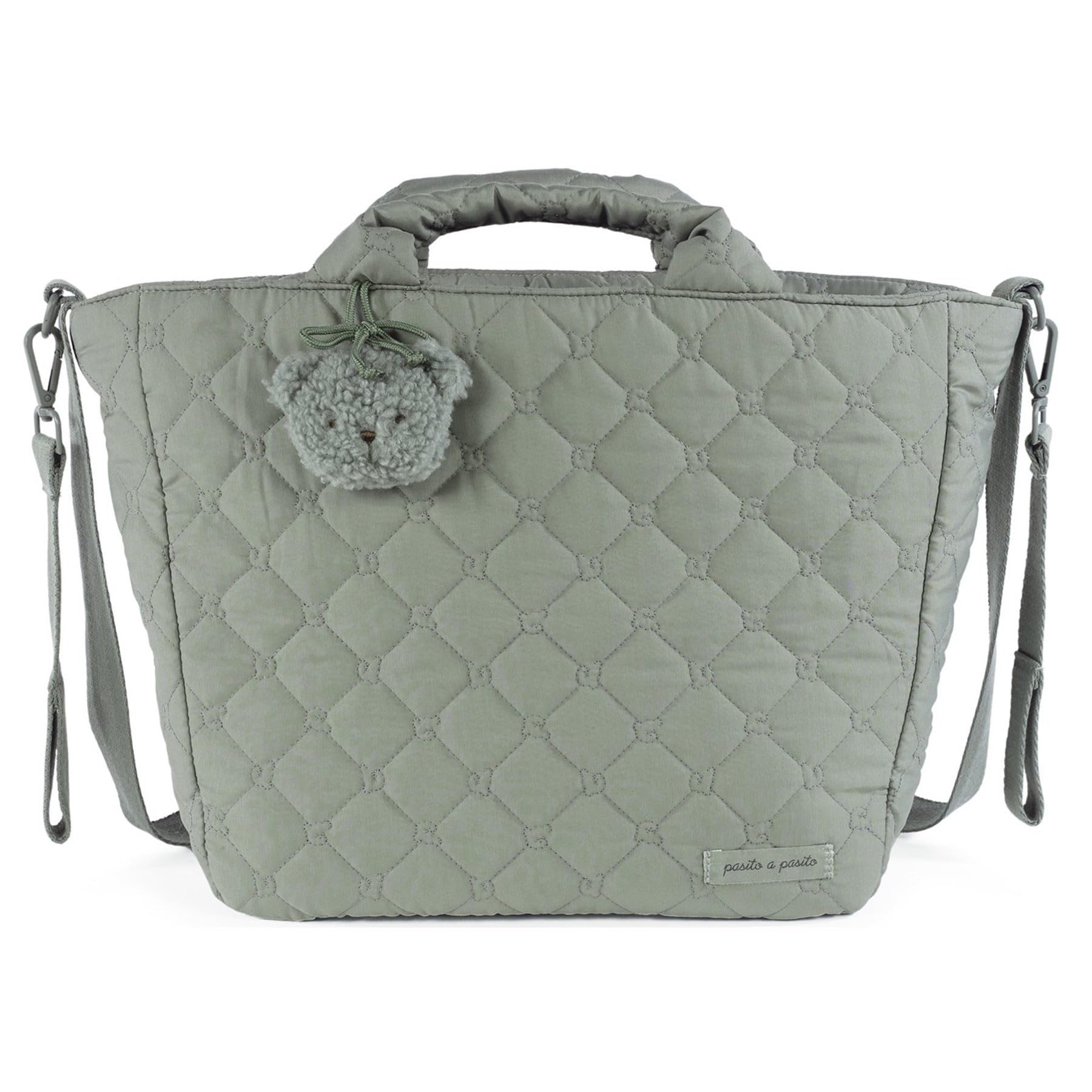 Pasito a pasito - Borsa cestino Paddington Verde
