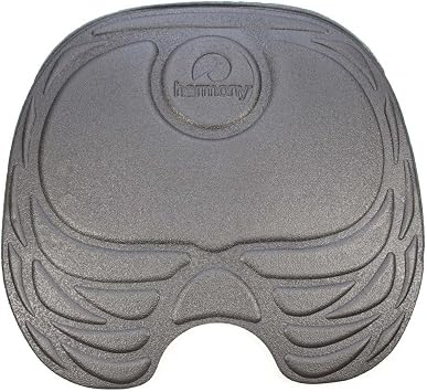 Harmony Techlift Seatpad, Grey/Black, 15 x 16 x 3/4