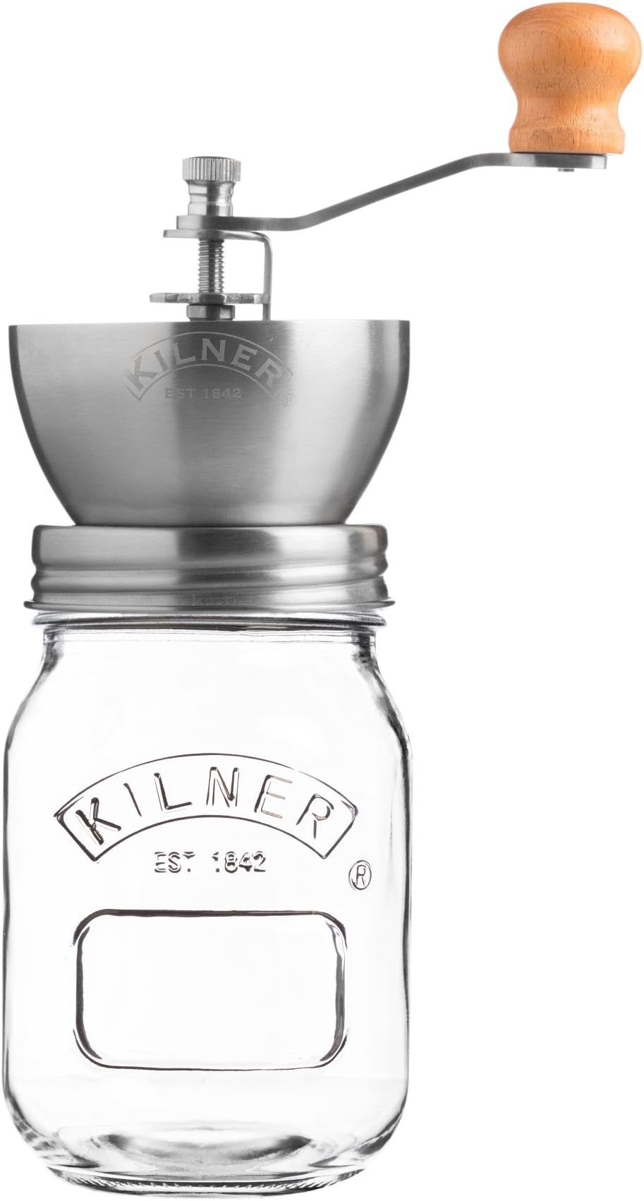 Kilner Manual Coffee Grinder Jar Set, 0.5L
