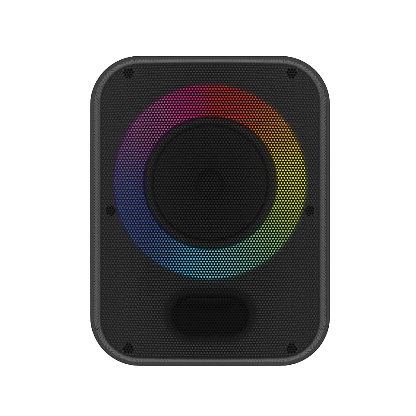 groov e Thunder Bluetooth Party Speaker with RGB Lights 20W - Enjoy 10 Hours of Playback, Pairs with Smartphones, Tablets, and Other Devices, Rechargeable Battery