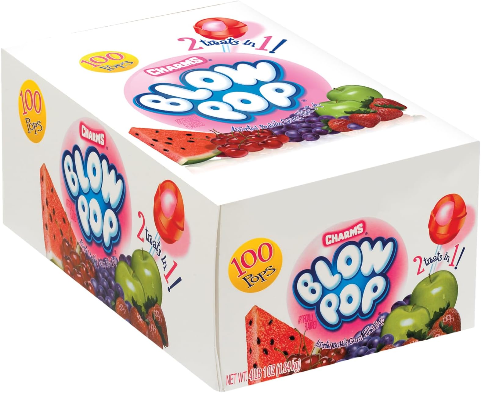 Charms Blow Pop Assorted (100 Pieces) International Direct