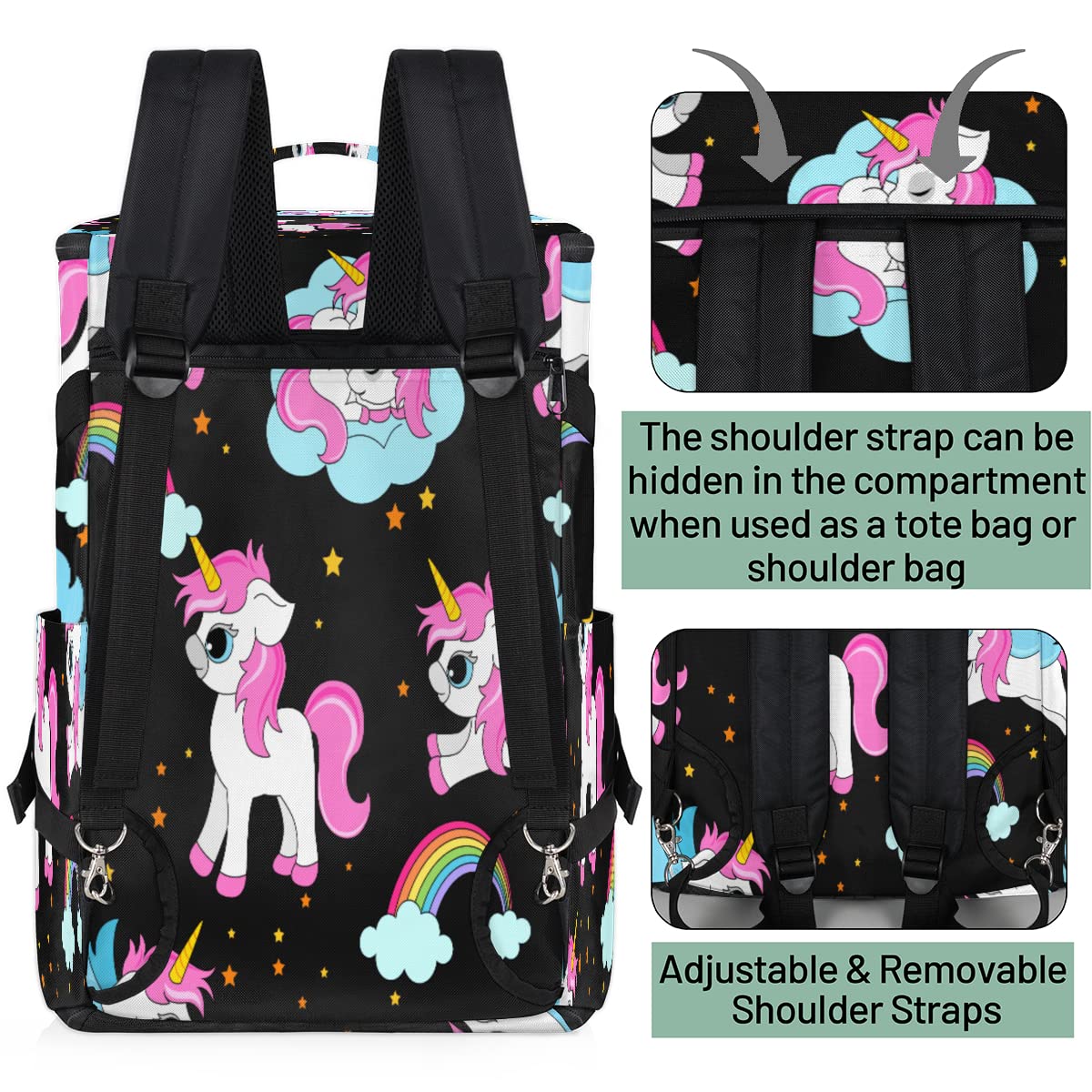 Llama - Mochila deportiva de lona para hombres y mujeres, bolsa de lona azteca con compartimento para zapatos para gimnasio, viajes, senderismo, mochila, Multi 9, Talla única, Deporte