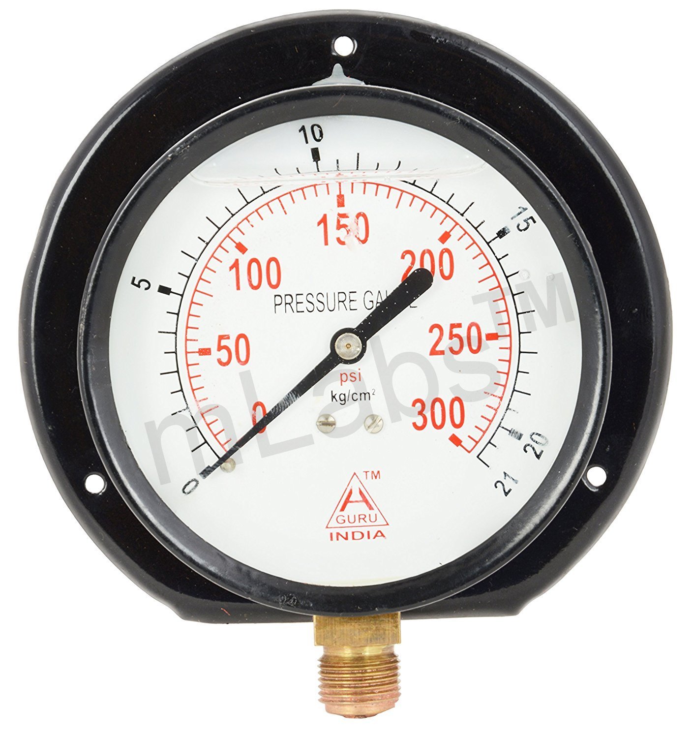 HGURU KKA016 Pressure Gauge (421) Bar by mLabs Amazon.in Industrial & Scientific