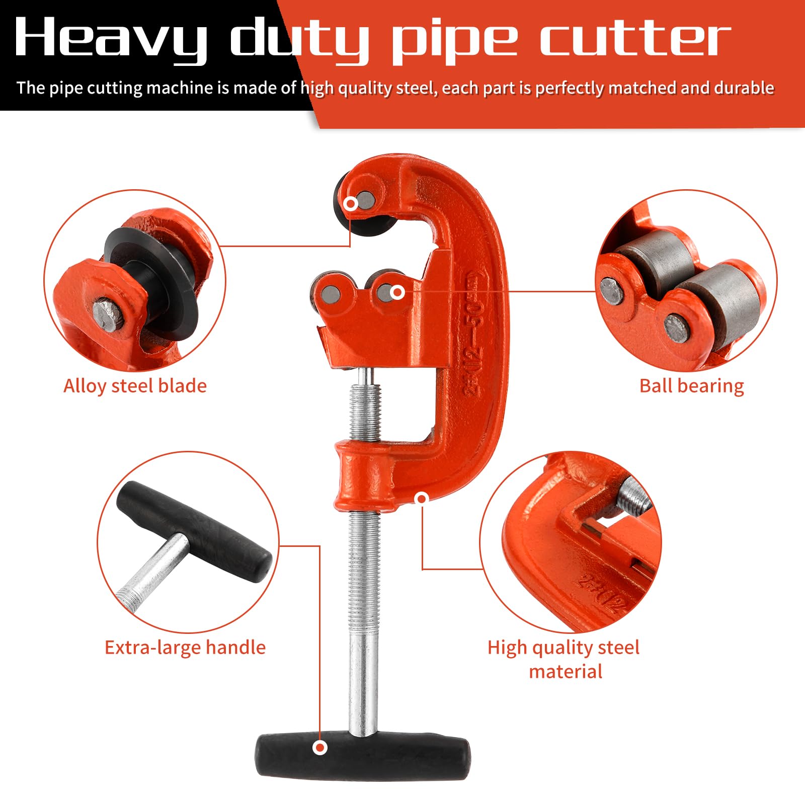 Professional Pipe Cutter Tool for 1-3