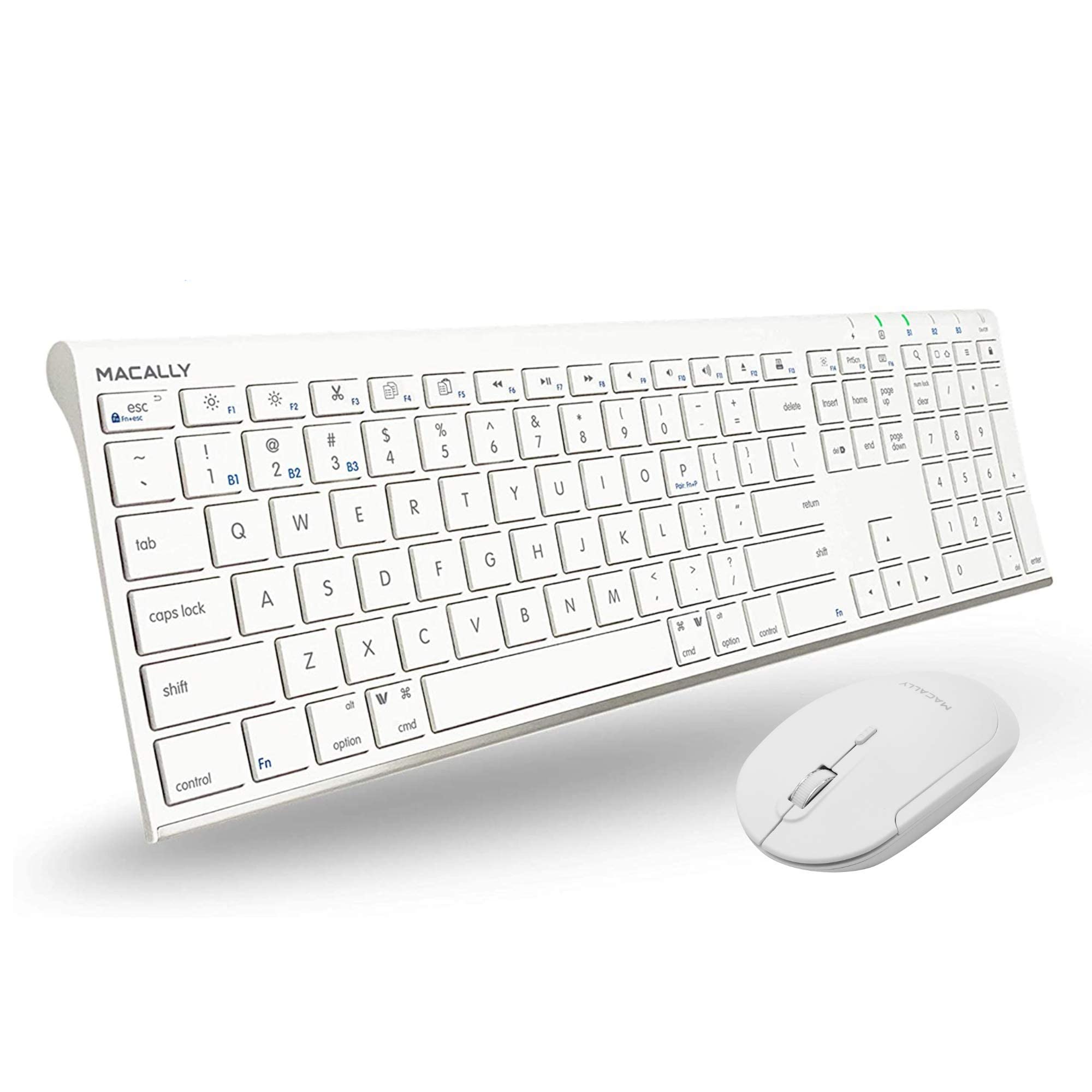 Amazon.com: Macally Bluetooth Wireless Keyboard and Mouse Combo