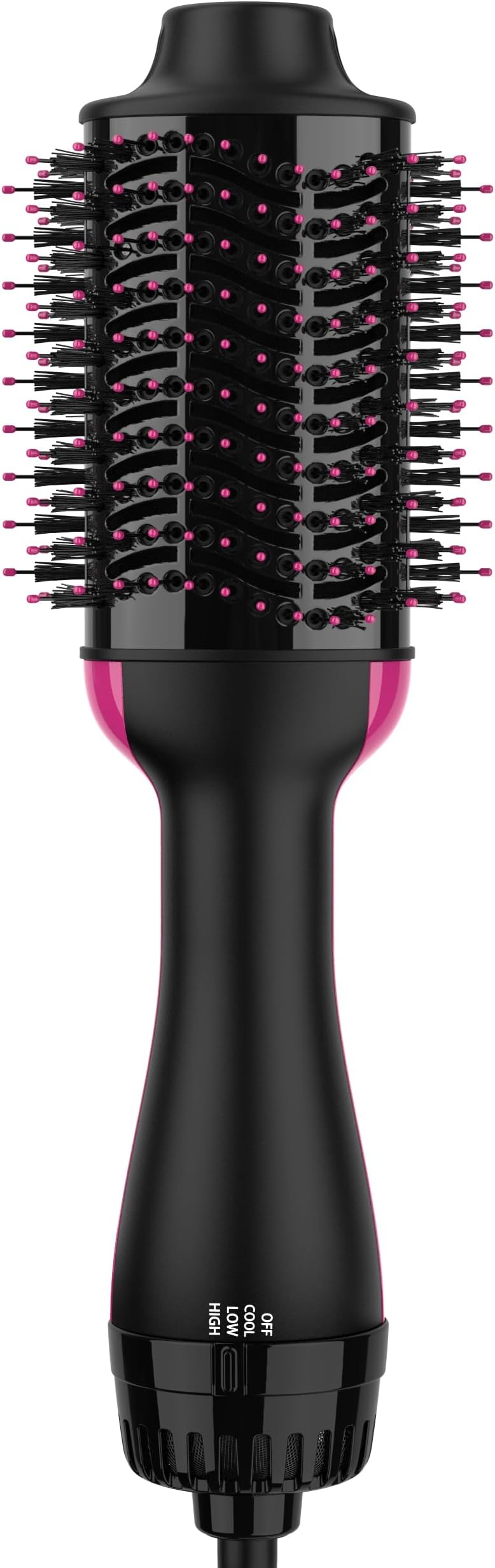 - Hair Dryer Brush Blow Dryer Brush in One, Upgraded 4 in 1 Hair Dryer and Styler Volumizer with Negative Ion Anti-frizz Ceramic Titanium Barrel Hot Air Hair Straightener Brush