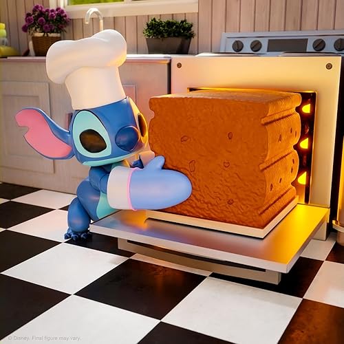 Miniatura 5 de Super7 ULTIMATES! Disney Stitch - Figura de acción de Disney de 7 pulgadas con accesorios, coleccionables clásicos de Disney y juguetes retro