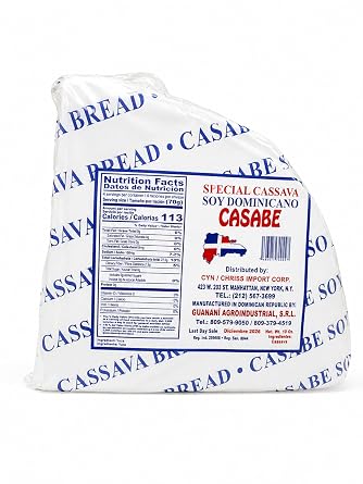 Soy Dominicano Casabe, Cassava Bread Casabe Dominicano 10 Oz