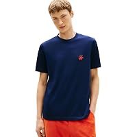 Tommy Hilfiger Uomo T-Shirt Maniche Corte Script Monogram in Cotone