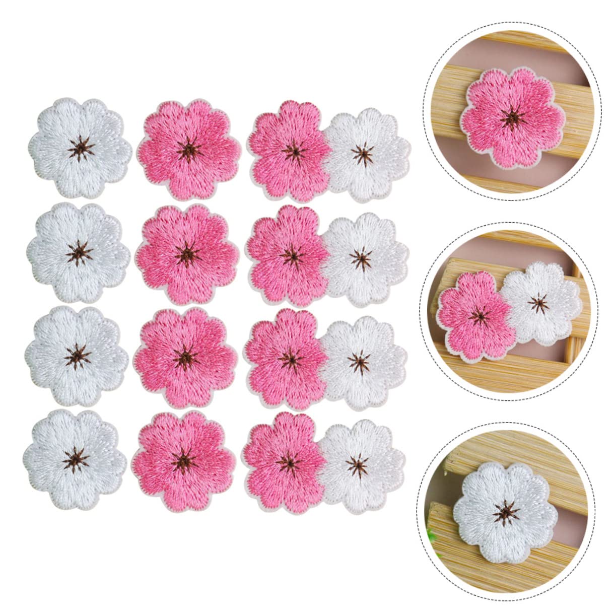 Operitacx 150pezzi Toppe Decorative Per Patches Per Abbigliamento e Accessori Per Riparazioni e Decorazioni Te