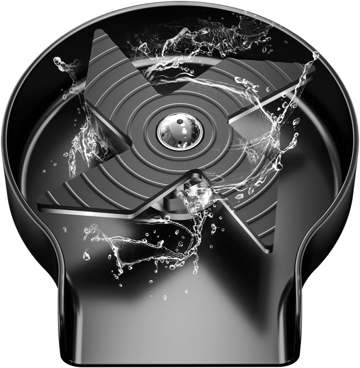 Glass Rinser for Kitchen Sink Counter Top Automatic Cup