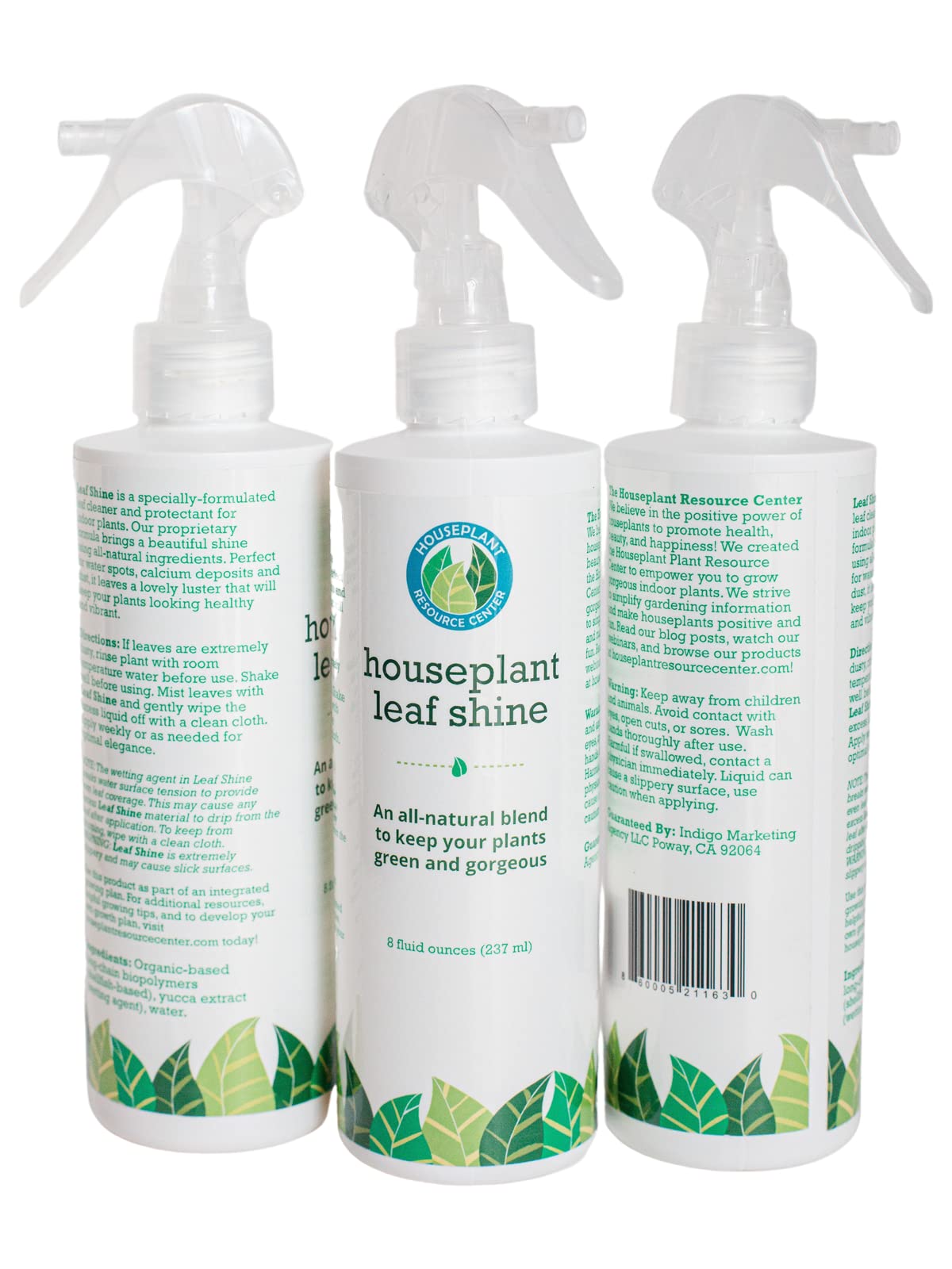 HOUSEPLANT RESOURCE CENTER leaf shine spray - leaf polish, gloss, and shine, plants and foliage