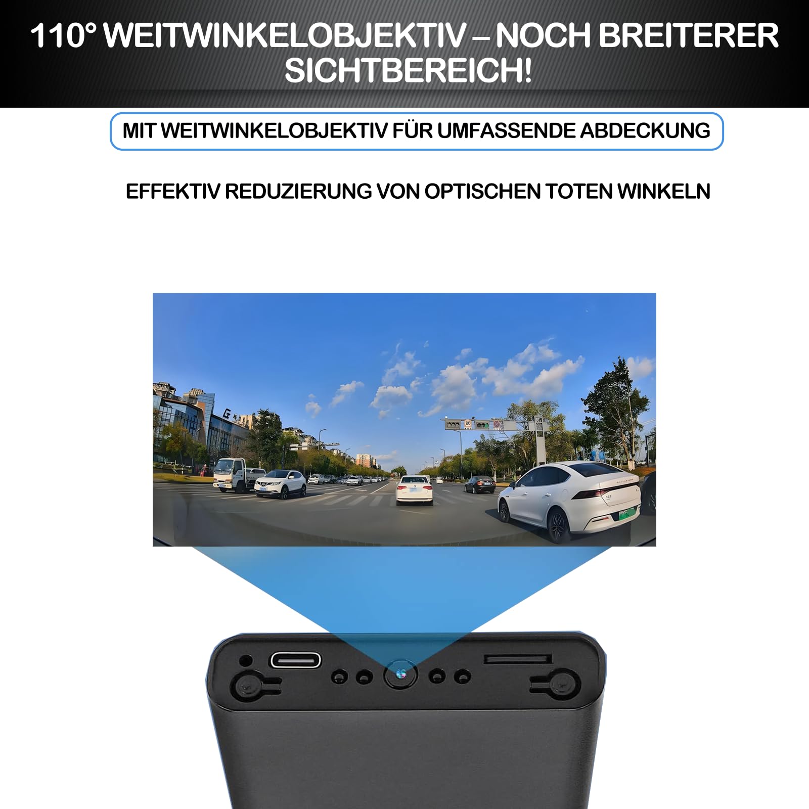 Mini Kamera 1080P HD-Innenuberwachungskamera, Heim überwachungskamera, Arbeitsdauer von 55 Stunden, mit Nachtsicht- und Bewegungserkennungsfunktion Ohne Wi-Fi.