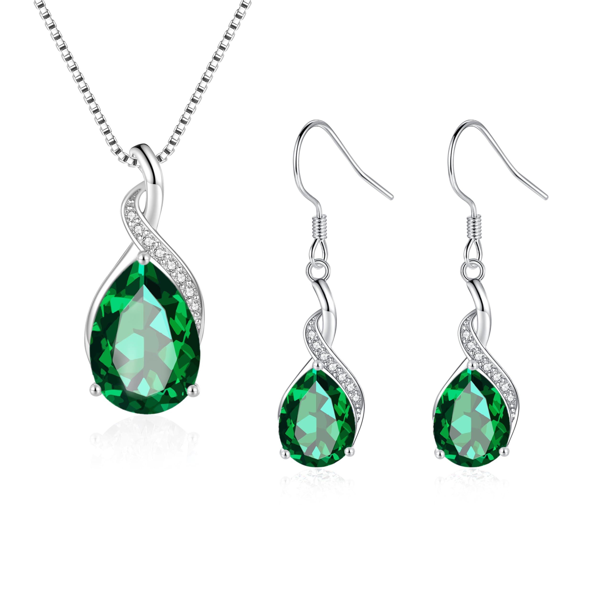 Loutade Ohrringe Gold, Hypoallergen 925 Sterling Silber Twis