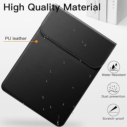 Miniatura 5 de JETech Funda delgada para portátil para MacBook Air de 13 pulgadas (M4/M3/M2) 2022-2025, MacBook Pro de 13 pulgadas (M2/M1) 2016-2022, funda de