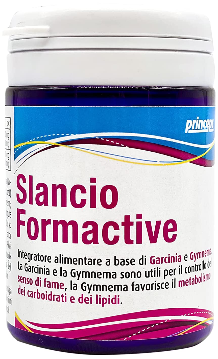 Slancio Formactive Integratore di Garcinia e Gymnema per il controllo del senso di fame Princeps 30 Compresse - 30 g