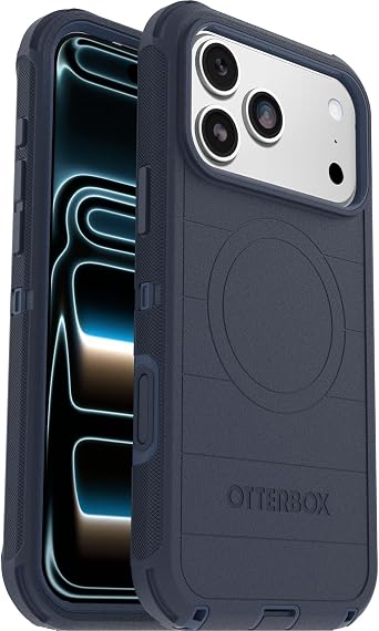 OtterBox Defender Pro MagSafe Case for iPhone 17 Pro Max, Blue