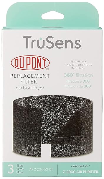 TruSens Air Purifier Carbon Layer Replacement for Z-2000 (Medium)