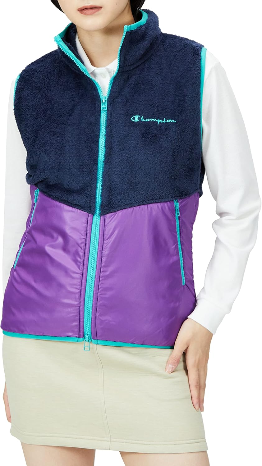 チャンピオン] ベスト スクリプトロゴ ジップベスト CW-WG602  