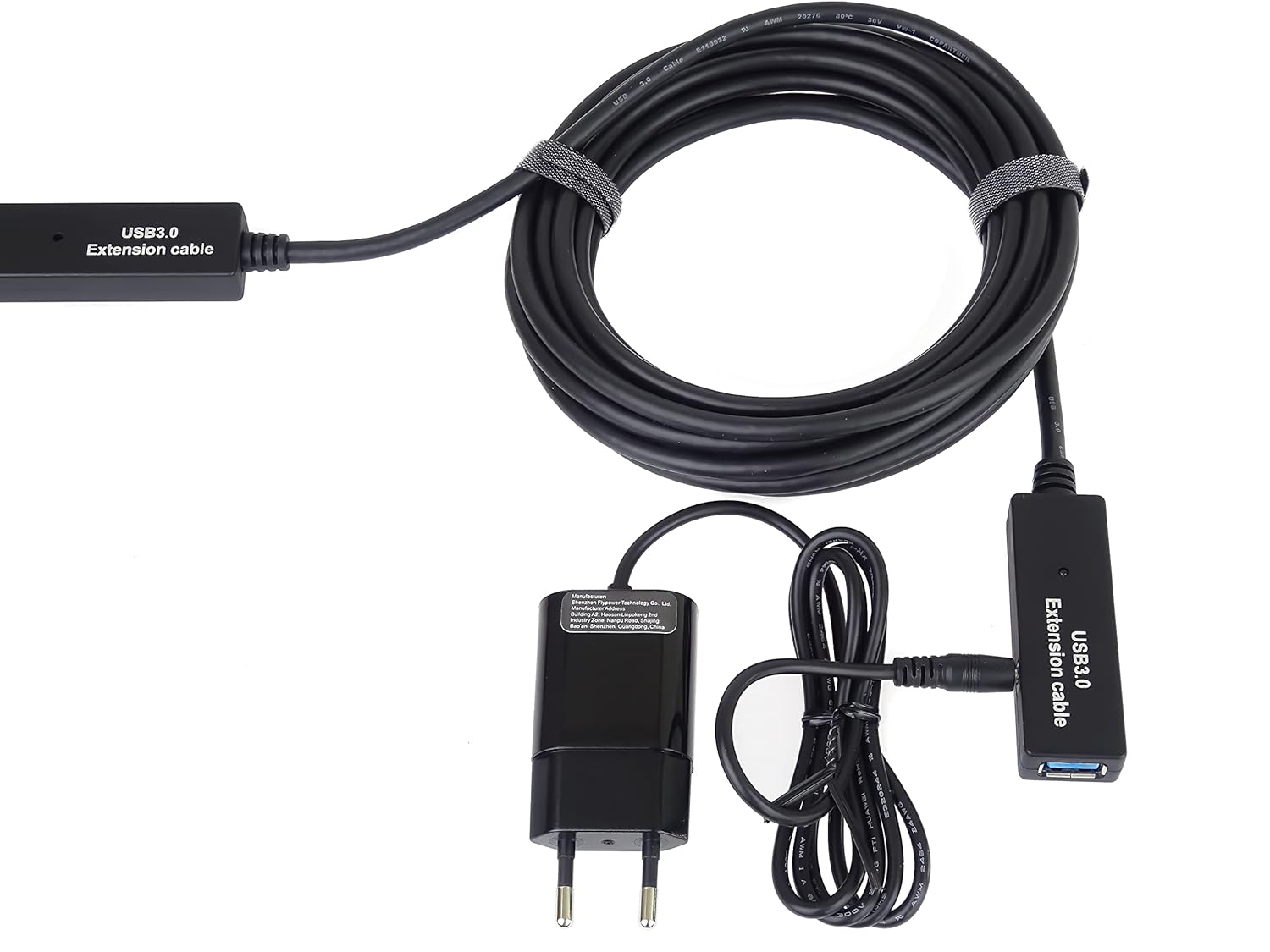 Premium Cord USB 3.0 Repeater Extension Cable A/m-A/F 10 m