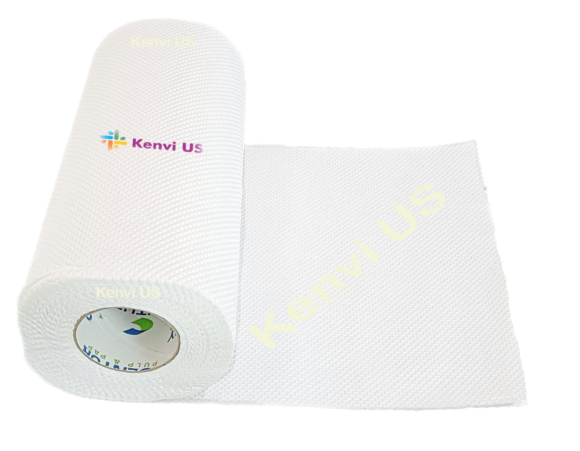 Kenvi US Reusable Kitchen Towel Roll Natural & Organic Cleaning Bamboo Cloth No Tree Paper Towels – Eco friendly and Biodegradable Pack of 1 || 04