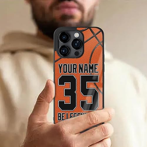 Miniatura 4 de Fundas de teléfono personalizables de baloncesto divertidas para fanáticos para iPhone 8 11 12 13 14 15 16 17 Pro Max Plus Mini para Samsung Galaxy