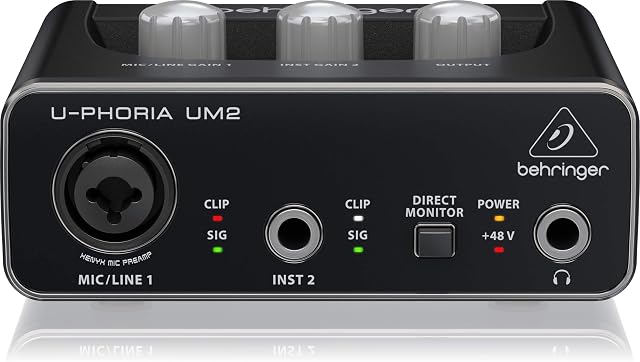 Best Price Square USB AUDIO INTERFACE BPSCA UM2 - DP33377 By BEHRINGER