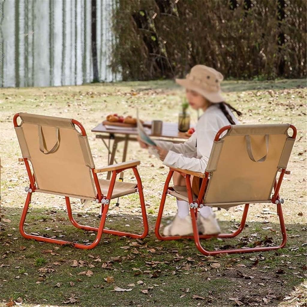Outdoor Folding Chair Camping Portable Picnic Beach Balcony Single