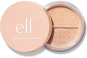 e.l.f. Cosmetics Halo Glow Setting Powder - Silky, Weightless, Blurring Effect