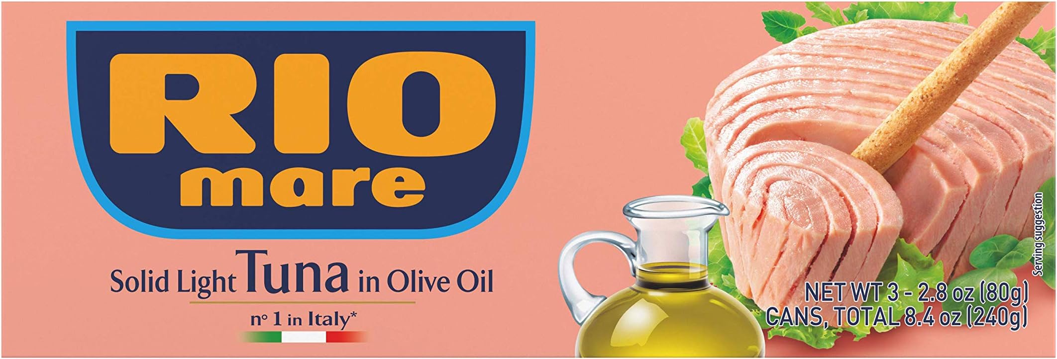 In Olive Oil Can, tuna 2.8oz (pack of 3, 8.4oz total)